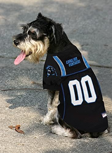 Pets First NFL Carolina Panthers Dog Jersey, Size X-Large. Best Football Jersey Costume for Dogs & Cats