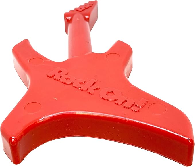 SodaPup Electric Guitar – Durable Dog Chew Toy Made in USA from Non-Toxic, Pet Safe, Food Safe Nylon Material for Mental Stimulation, Clean Teeth, Fresh Breath, Problem Chewing, Calming Nerves & More