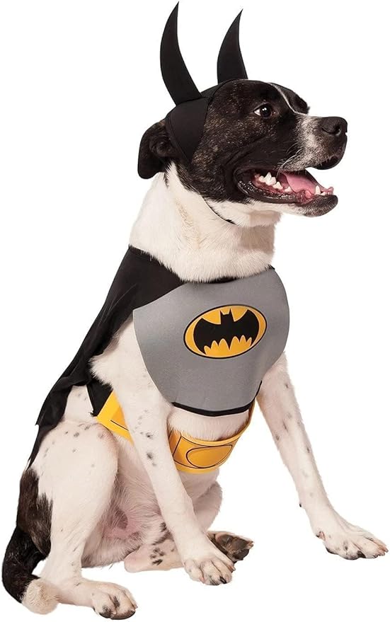 Rubies DC Comics Classic Batman Pet Costume, Large for Themed Parties and Halloween