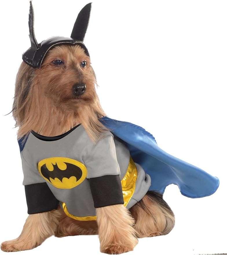 Rubie's DC Comics Batman Shirt with Cape Pet Costume, Small