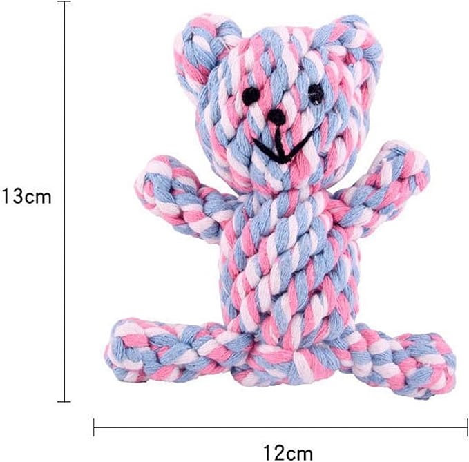 Dog Toys Puppy Teething Chew Toys,Pet Toys,Dog Chew Toys Cat Chew Toy,Safe Braided Dog Rope Toys Healthy Handmade Gift