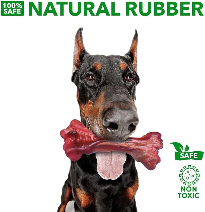 Dog Chew Toy, Washable Dental Care Bone, Durable All-Time Pet Toy