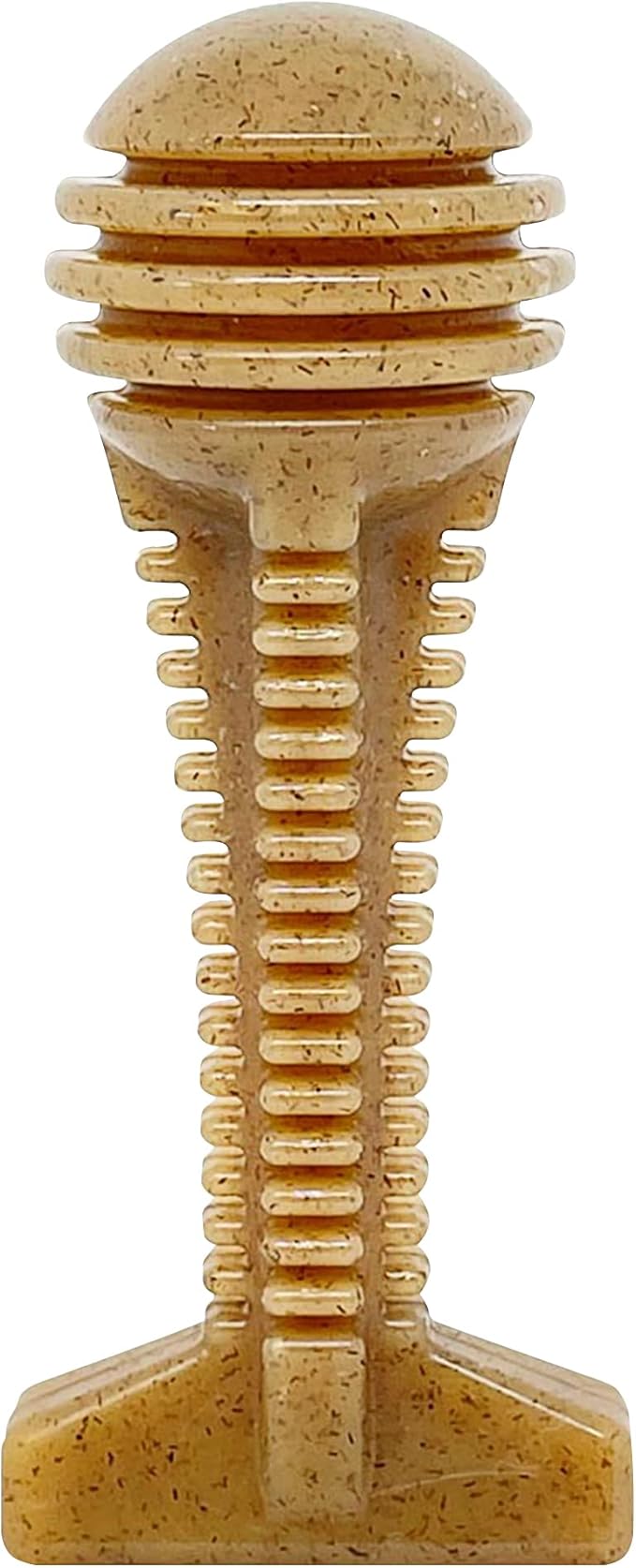 SodaPup Honey Bone Dental Tower – Durable Dog Chew Toy Made in USA from Non-Toxic, Pet Safe, Food Safe Nylon Material for Mental Stimulation, Clean Teeth, Fresh Breath, Problem Chewing, & More