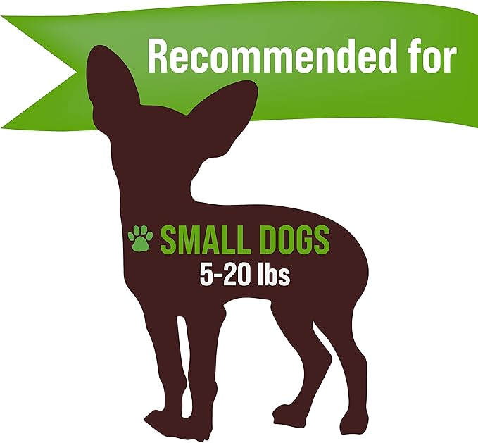 Buck Bone Organics Dog Chews, Deer Antlers for Dogs, Long Lasting Dog Bones for Aggressive Chewers, All Natural, No Preservatives, Wild Shed in The USA, Small/Medium 6 Pack