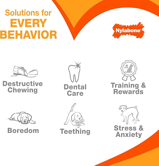 Nylabone Pretzel Power Chew Toy for Dogs, Dog Toys for Aggressive Chewers, Bacon & Peanut Butter Flavor, Small Dogs - Up to 25 Ibs, 1 Count