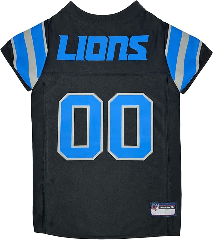 NFL Detroit Lions Color Rush Dog Jersey, Size: X-Small. Color Rush Jersey, Cool and Sporty Dog Shirt, Best Football Jersey Costume for Dogs & Cats. Licensed Jersey Shirt