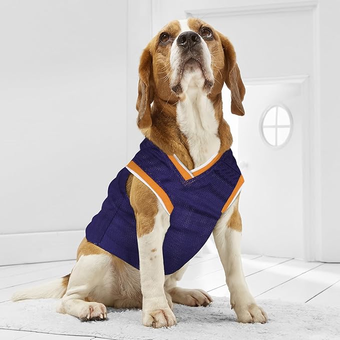 NBA PHOENIX SUNS DOG Jersey, Medium - Tank Top Basketball Pet Jersey