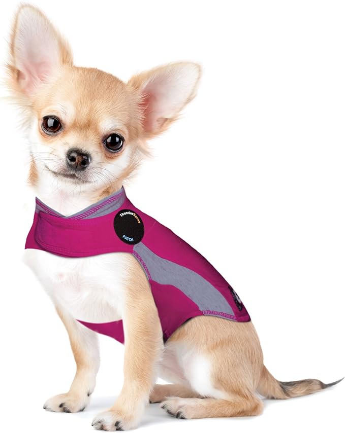 ThunderShirt for Dogs, XX Small, Pink Polo - Dog Anxiety Vest