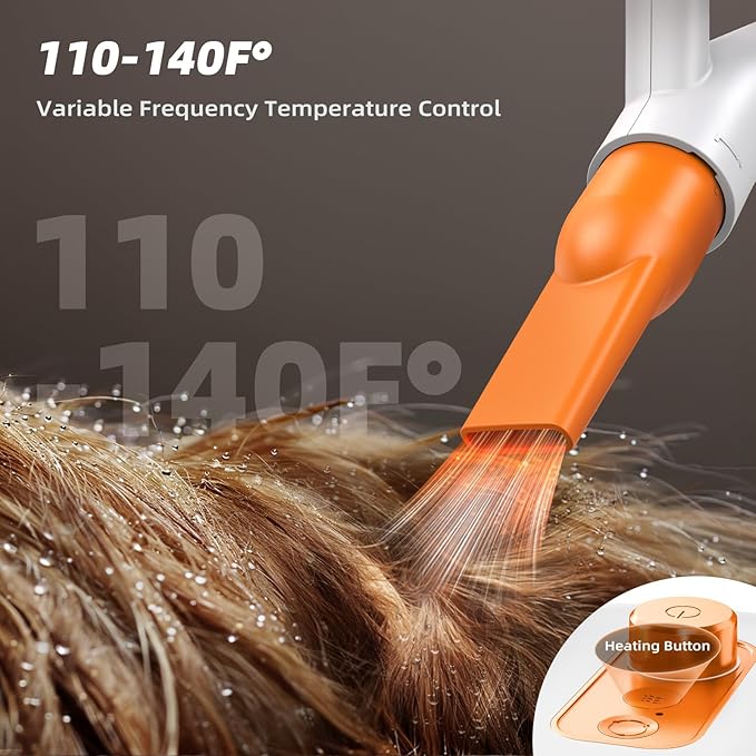 Dog Blower Grooming Dryer for Beginner - Maximum 495ft/s High Velocity Pet Blow Dryer with Cool-Warm-Hot Cycle Mode, Adjustable Temp & Speed, Dog Dryer with 4 Nozzles and Up to 6.56ft Flexible Hose