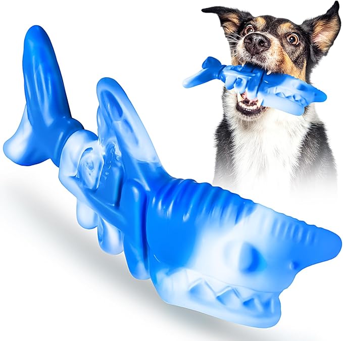 KXK Durable Dog Chew Toys for Aggressive Chewers Large Medium Small Breed, Tough Dog Toys for Large Medium Small Dog and Puppies Teeth Cleaning, Pet Toy with Durable Nylon
