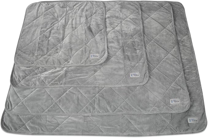 PetFusion Premium Dog & Cat Blanket | Ultra Soft Pet Blanket Available in Plush or Quilted; 2 Colors (Grey; Brown) | Perfect for Small Dogs & Large Dogs