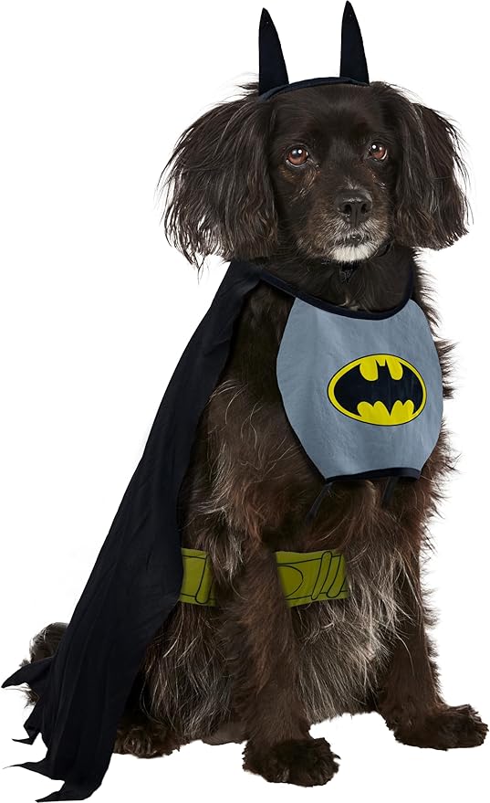 Rubies DC Comics Classic Batman Pet Costume, Large for Themed Parties and Halloween