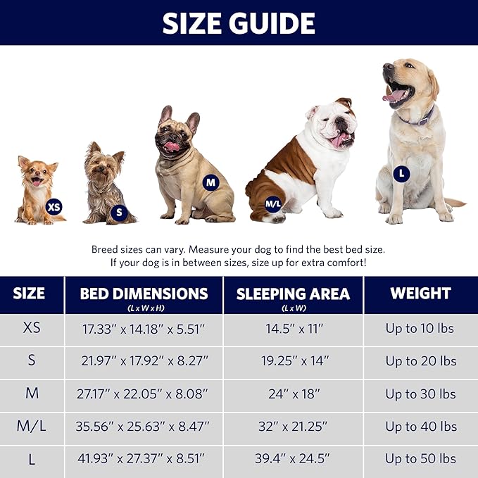 MidWest Homes for Pets Orthoperdic Egg-Crate Nesting Pet Bed w/ Teflon Fabric Protector, XS Brown