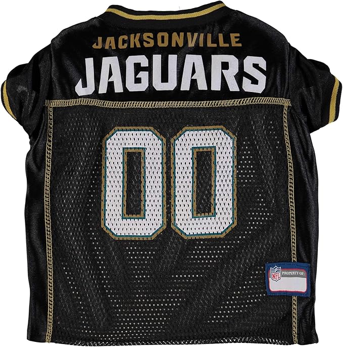 Pets First Jacksonville Jaguars Mesh Dog Jersey
