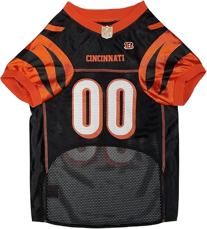 Cincinnati Bengals Mesh Pet Jersey