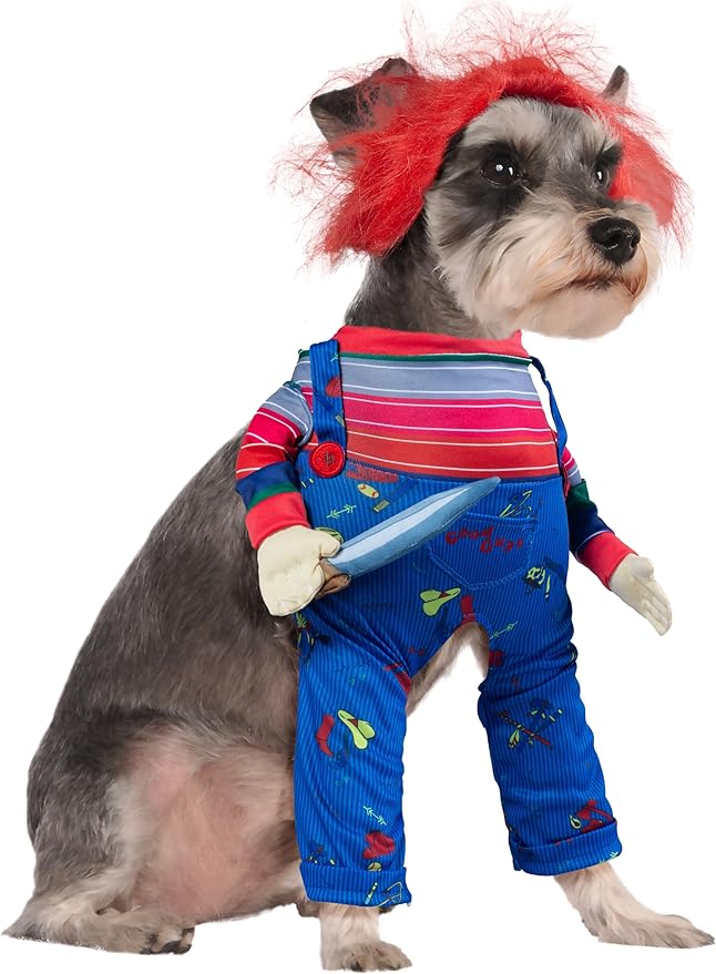 Rubies Chucky Pet Costume, X-Small for Themed Parties and Halloween
