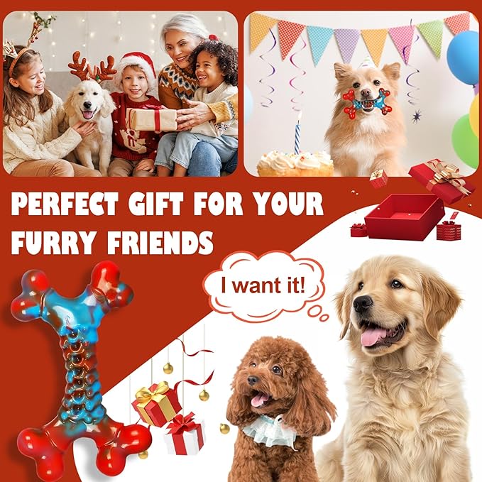 Tough Dog Chew Toys for Aggressive Chewers Small Medium Large Breed, Small Dog Toys for Aggressive Chewers, Indestructible Dog Toys for Small Dogs