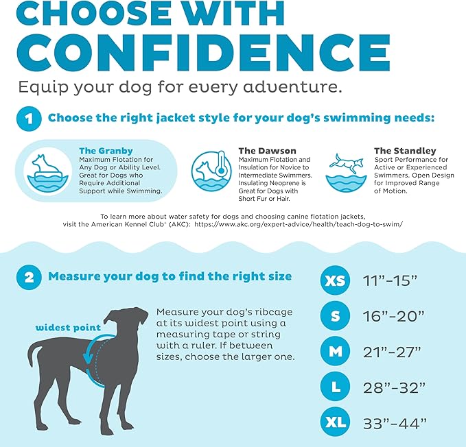 Outward Hound Granby Splash Dog Life Jacket, High-Buoyancy Dog Life Vest for Swimming, Boating, and Water Safety, XS, Orange
