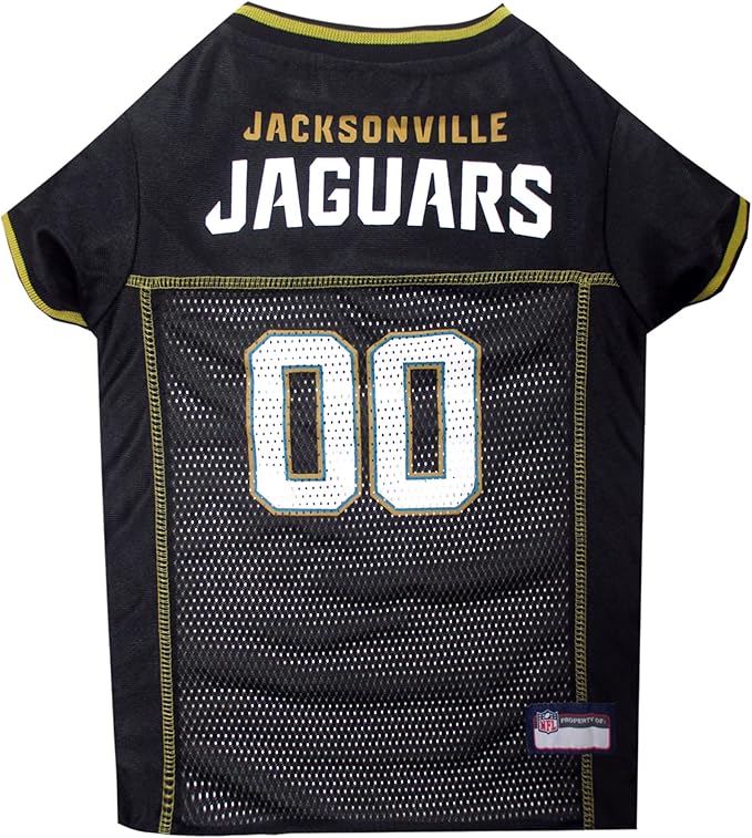 Pets First Jacksonville Jaguars Mesh Dog Jersey