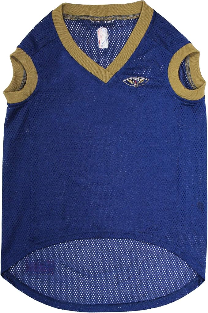 Pets First NBA NEW ORLEANS PELICANS DOG Jersey, X-Large - Tank Top Basketball Pet Jersey