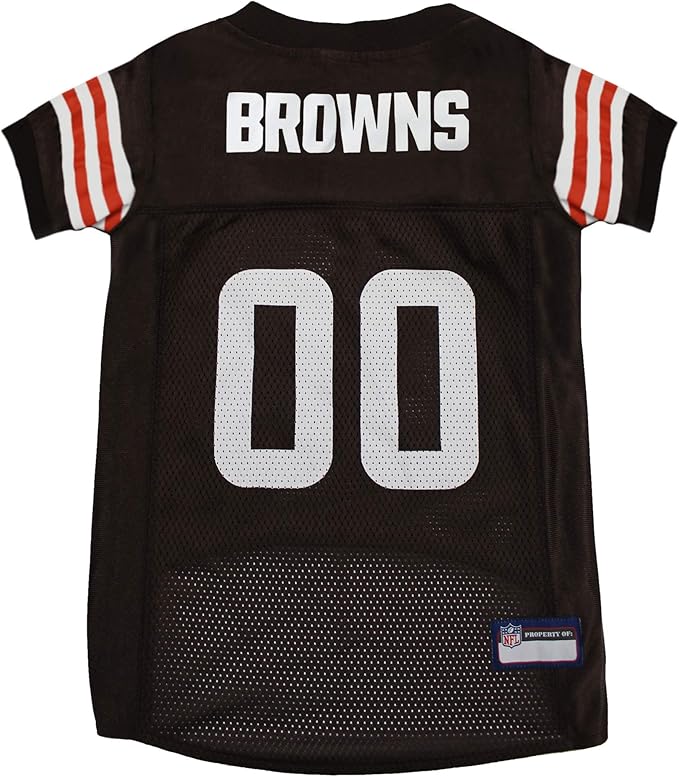 Pets First Cleveland Browns NFL Dog Jersey Extra Large