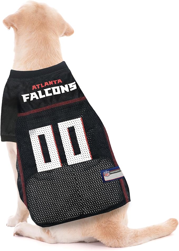 Pets First NFL Atlanta Falcons Dog Jersey, Size X-Large. Licensed Football Jersey Costume for Dogs