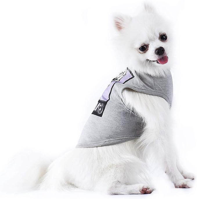 Star Wars for Pets Gray Leia Dog Tank | Princess Leia Dog Shirt for Large Dogs | Size X-Large | Soft, Cute, and Comfortable Dog Clothing and Apparel, Cute Dog Clothes