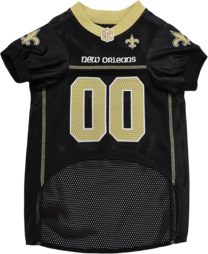 New Orleans Saints Mesh Pet Jersey