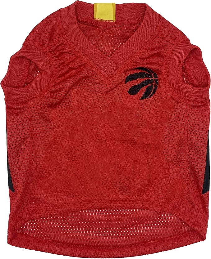 Pets First NBA Toronto Raptors Dog Jersey - Tank Top Basketball Pet Jersey, Small (RAP-4047-SM)
