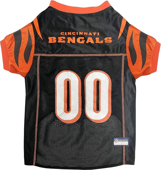 Cincinnati Bengals Mesh Pet Jersey