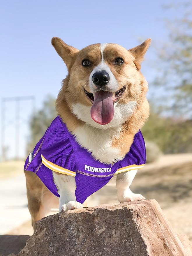 NFL MINNESOTA VIKINGS DOG Jersey, Medium