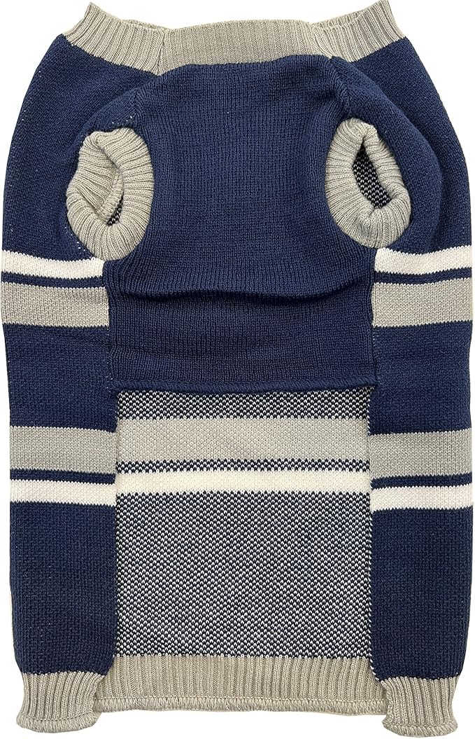 Pets First NFL Dallas Cowboys Dog Sweater, Size Small. Warm and Cozy Knit Pet Sweater with NFL Team Logo, Best Puppy Sweater for Large and Small Dogs, Team Color (DAL-4179-SM)