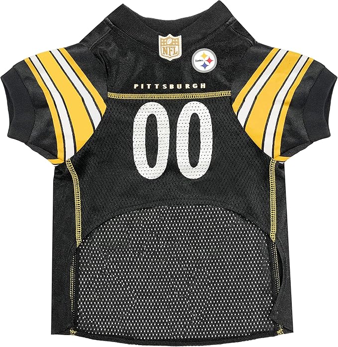 Pittsburgh Steelers Mesh Pet Jersey