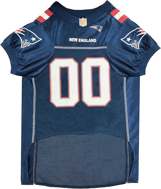 New England Patriots Mesh Pet Jersey