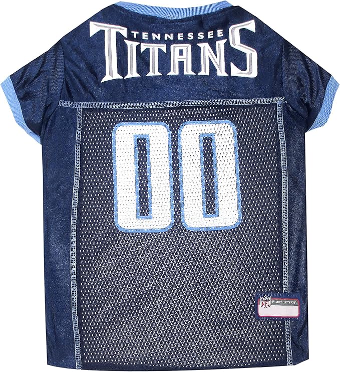 NFL Tennessee Titans Dog Jersey - X-Large, Best Football Jersey Costume for Dogs