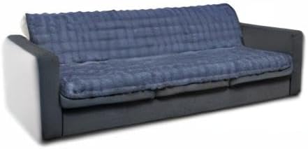 Waterproof Dog Bed Cover, Soft Plush Pet Blanket with Anti-Slip Back for Bed Couch Sofa, Furniture Protector for Small, Medium and Large Dogs and Cats (Noble Grey-Bubble, 52"x82")