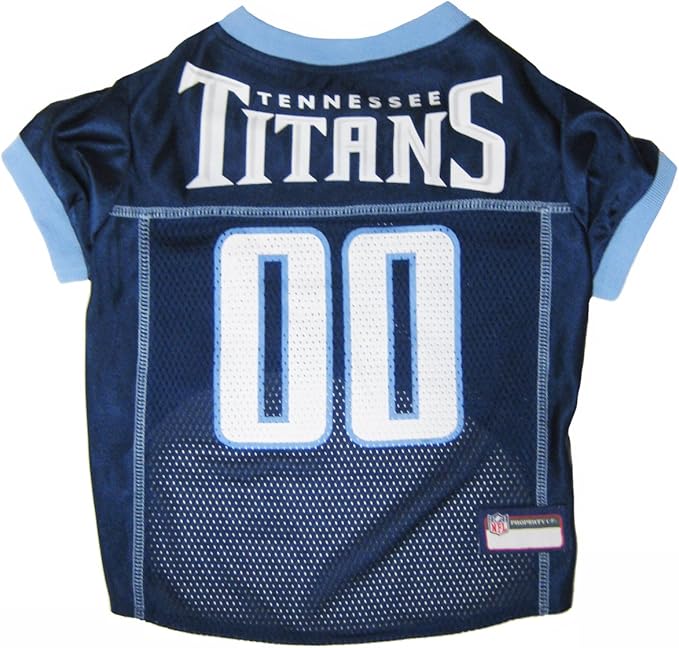 Pets First Tennessee Titans Mesh Dog Jersey