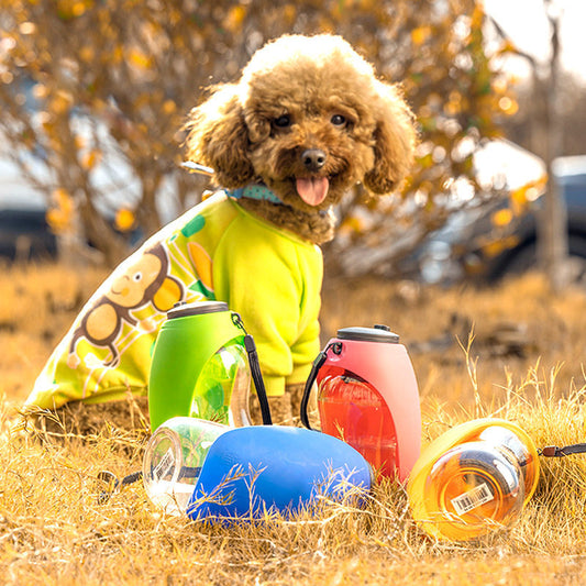 Pet Dog Water Bottle Drinking Portable Bowls For Small Large Dogs Feeding Water