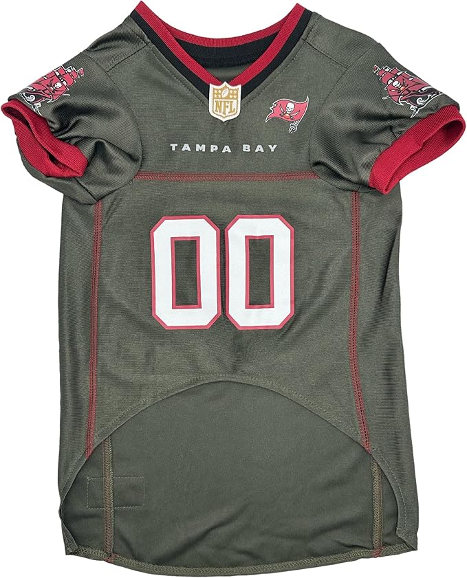 NFL Tampa Bay Buccaneers Color Rush Dog Jersey, Size: X-Large. Color Rush Jersey, Cool and Sporty Dog Shirt, Best Football Jersey Costume for Dogs & Cats. Licensed Jersey Shirt
