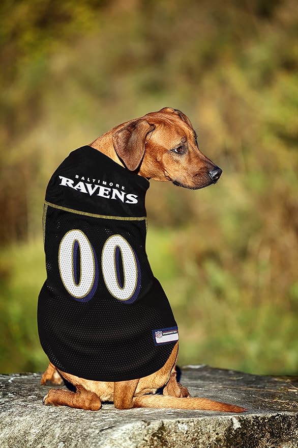 NFL BALTIMORE RAVENS DOG Jersey, Large