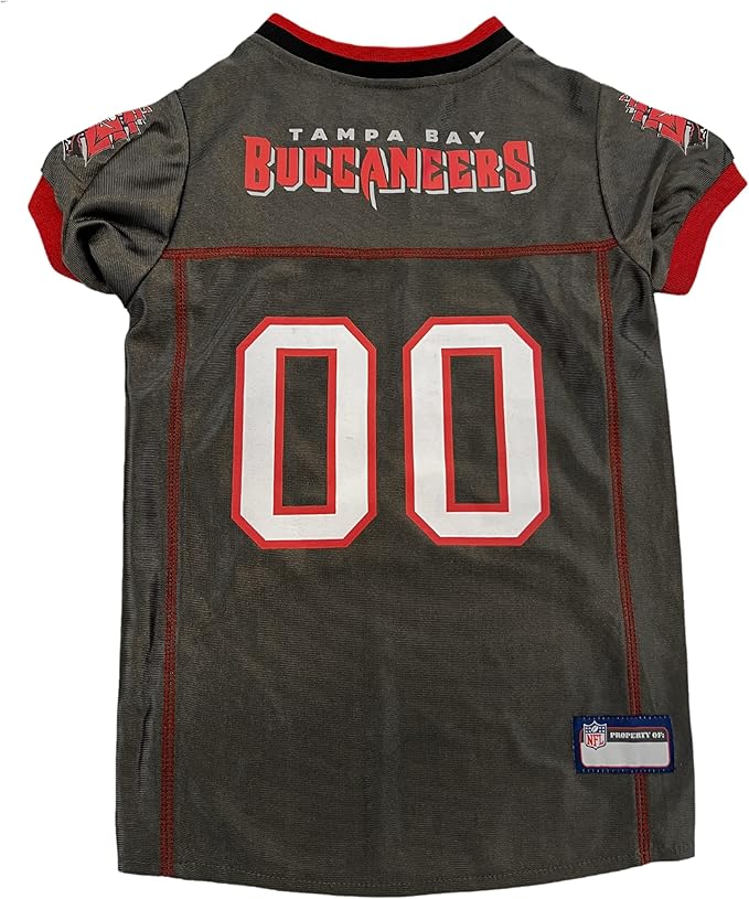 NFL Tampa Bay Buccaneers Color Rush Dog Jersey, Size: X-Large. Color Rush Jersey, Cool and Sporty Dog Shirt, Best Football Jersey Costume for Dogs & Cats. Licensed Jersey Shirt