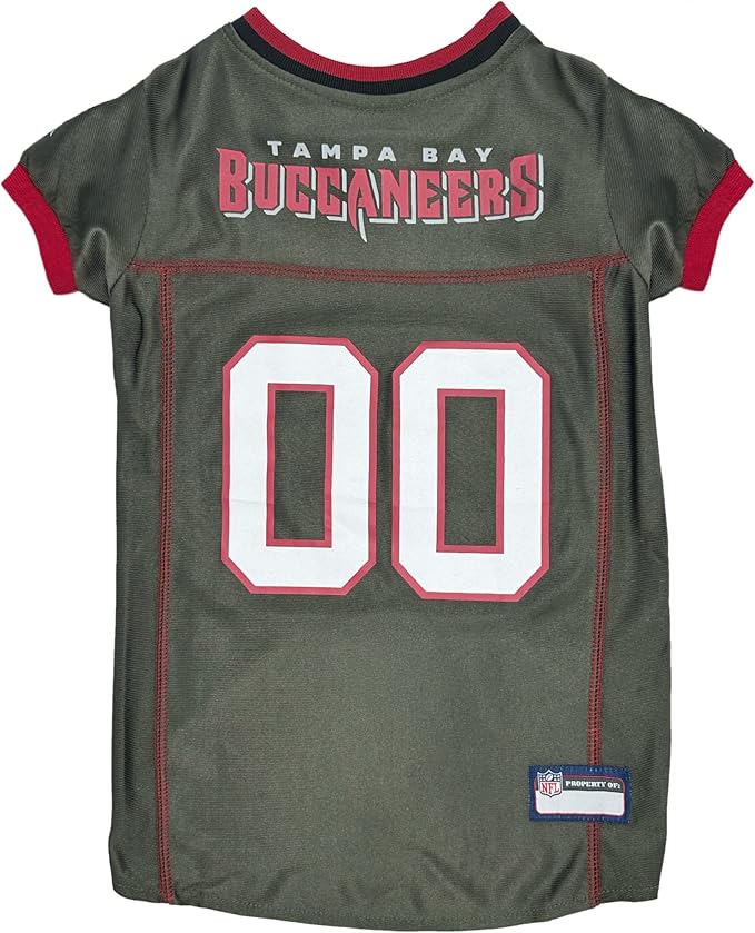 NFL Tampa Bay Buccaneers Color Rush Dog Jersey, Size: X-Large. Color Rush Jersey, Cool and Sporty Dog Shirt, Best Football Jersey Costume for Dogs & Cats. Licensed Jersey Shirt
