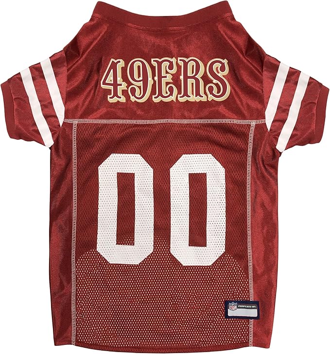 San Francisco 49ers Mesh Pet Jersey