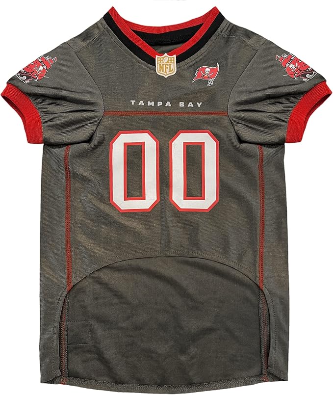 NFL Tampa Bay Buccaneers Color Rush Dog Jersey, Size: X-Large. Color Rush Jersey, Cool and Sporty Dog Shirt, Best Football Jersey Costume for Dogs & Cats. Licensed Jersey Shirt