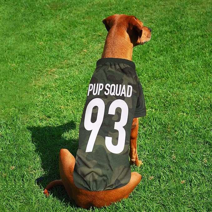 Laur DIY PET TEE Shirt - PUP Squad - LAURDIY Dog Shirt, X-Small