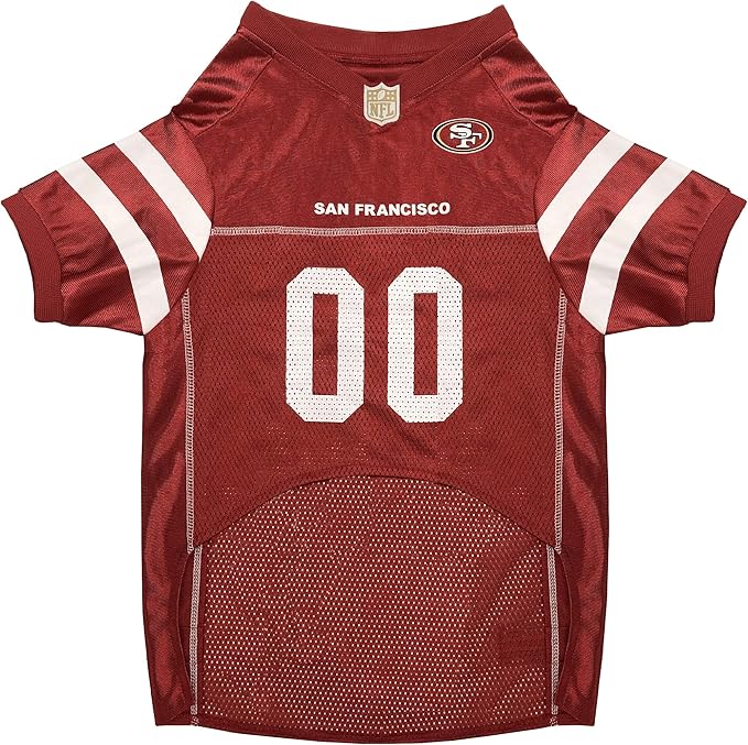 San Francisco 49ers Mesh Pet Jersey