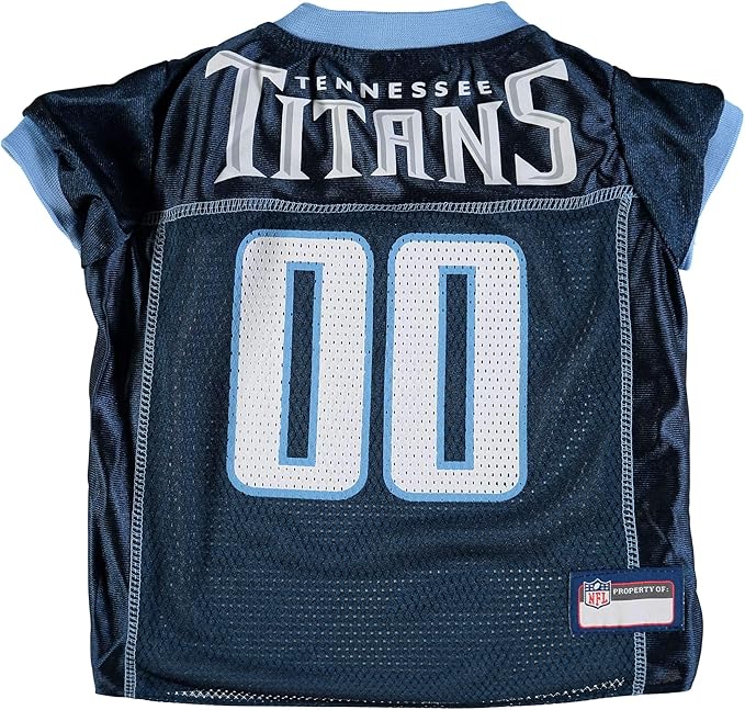 Pets First Tennessee Titans Mesh Dog Jersey