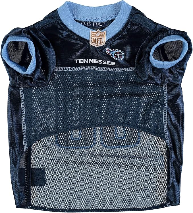 Pets First Tennessee Titans Mesh Dog Jersey