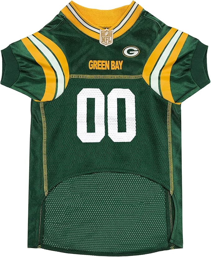 NFL GREEN BAY PACKERS DOG Jersey, XX-Large, GBP-4006-XXL