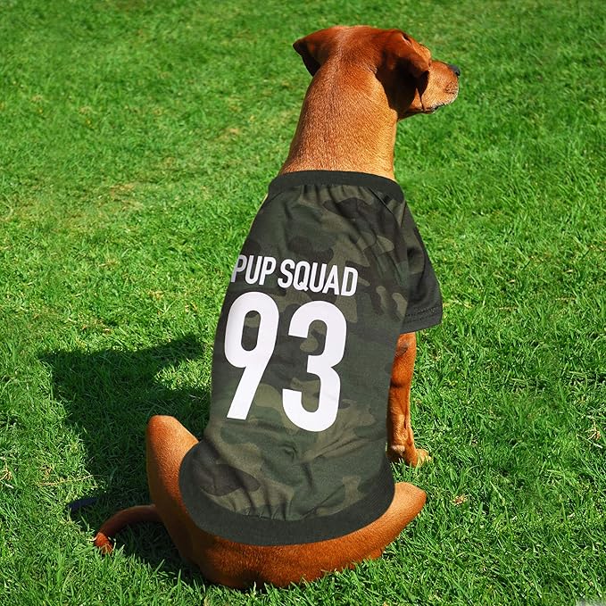 Laur DIY PET TEE Shirt - PUP Squad - LAURDIY Dog Shirt, X-Small